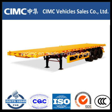 Semirremolque de plataforma plana Cimc 3 Axle 40 &#39;